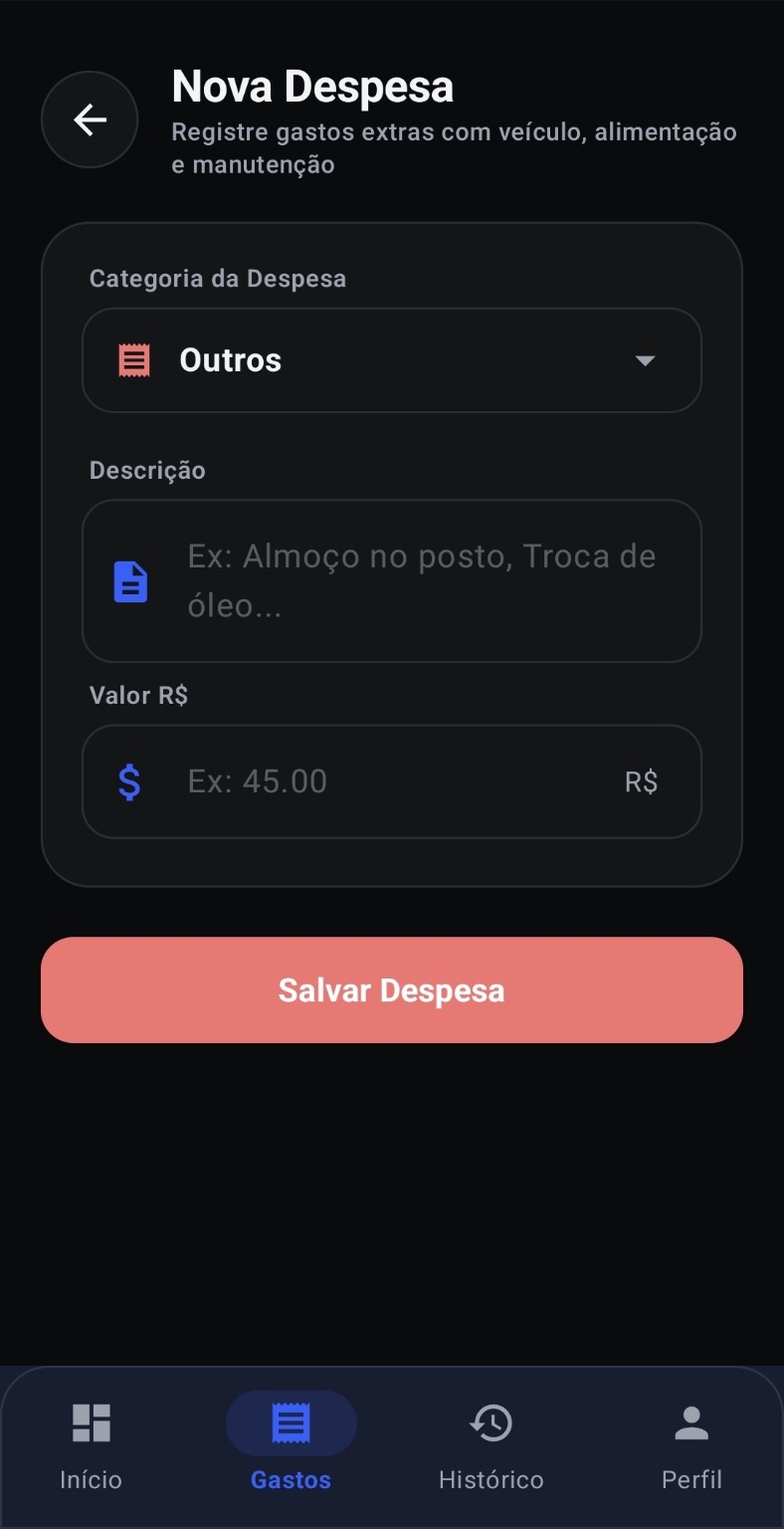 Nova despesa